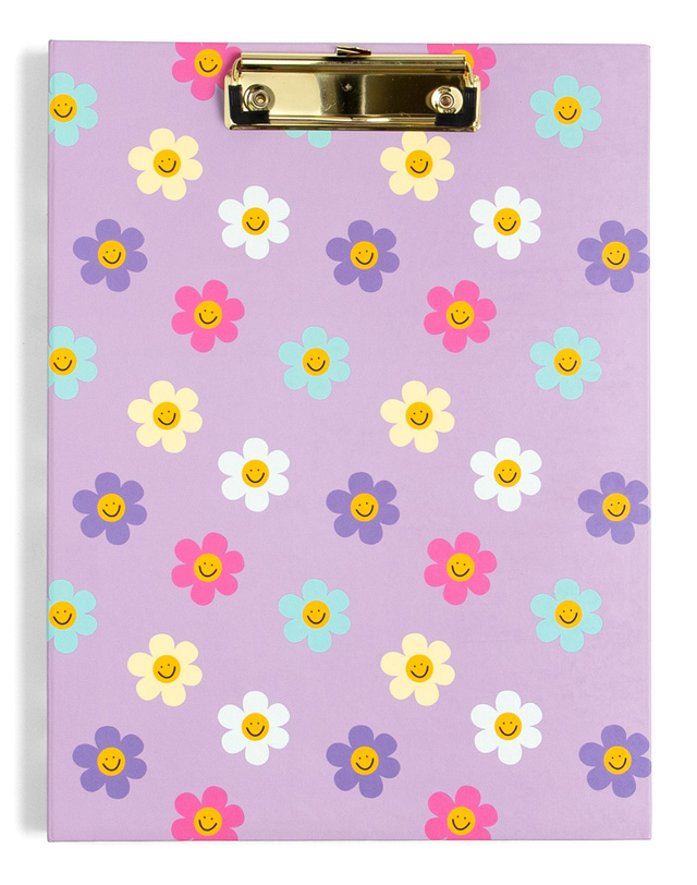 Happy Daisy Clipfolio with Lined Notepad, 1 of 7