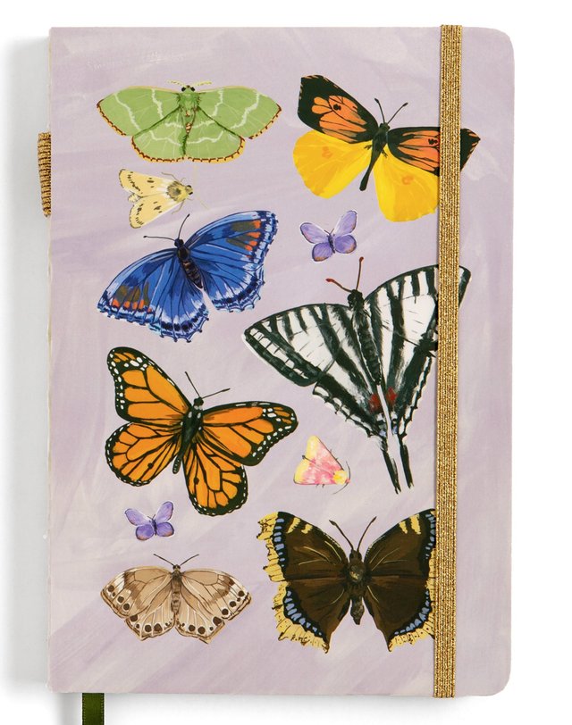 Flutter Friends Butterflies Lay Flat Journal, 1 of 3