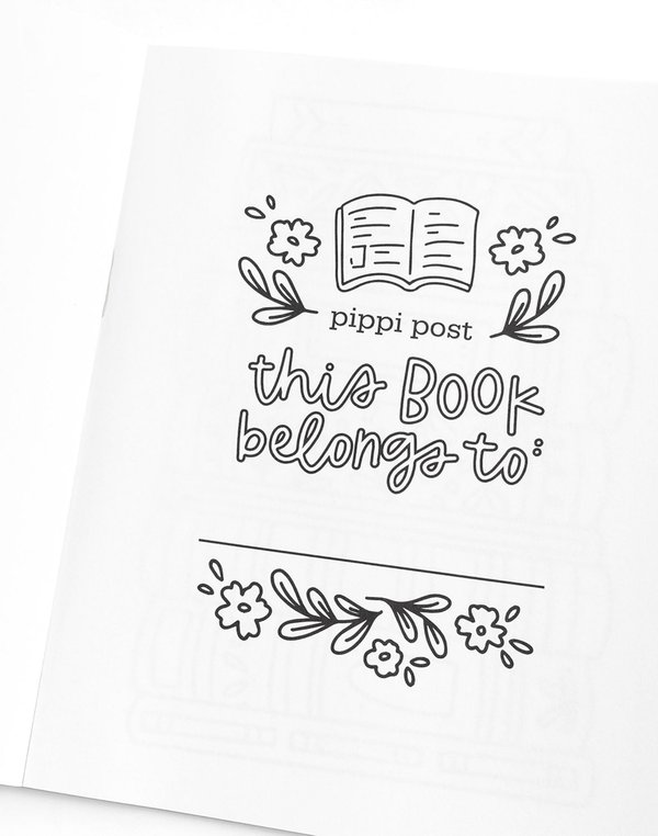 Book Lover Coloring Book , 6 of 8