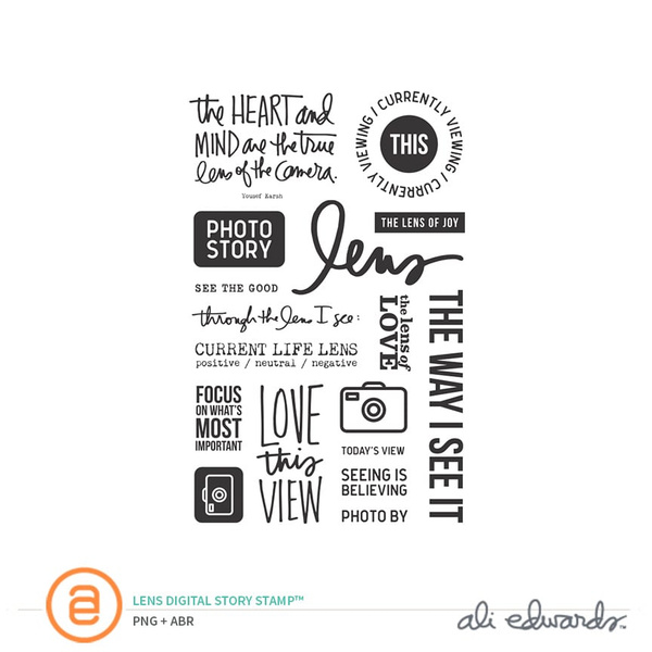 Lens Digital Story Stamp™, 1 of 1