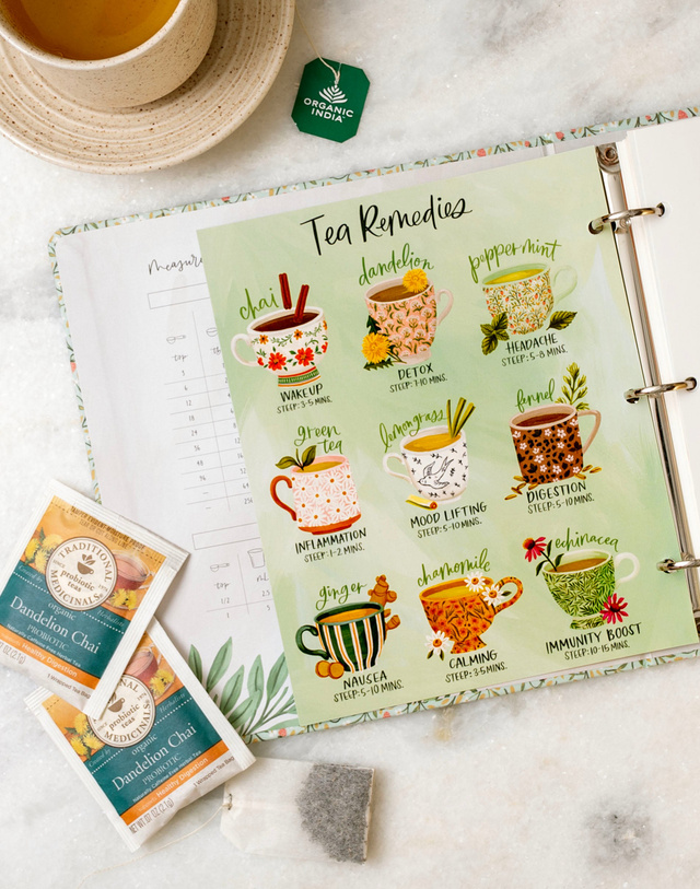 Strawberry Meadow Petite Recipe Binder, 3 of 7