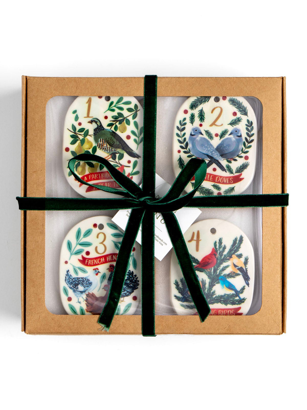 12 Days of Christmas Keepsake Ornaments Set of 12, 3 of 4