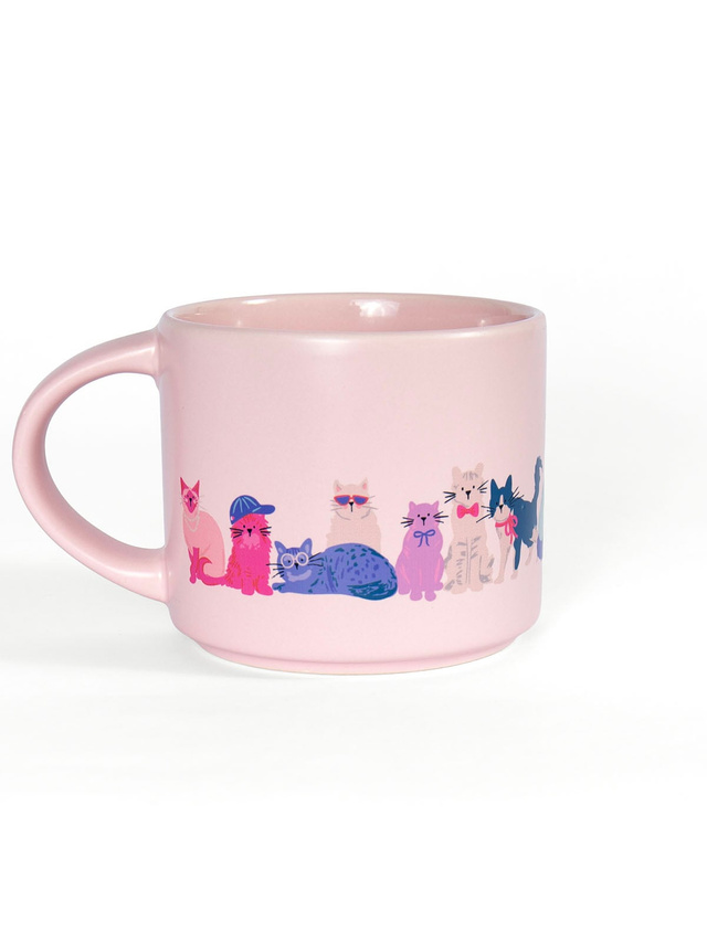 Cool Cats Large Ceramic Mug, 4 of 7