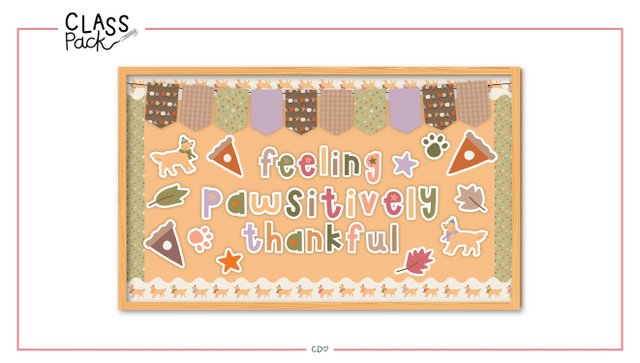 Pawsitively Thankful Digital Class Pack, 1 of 8