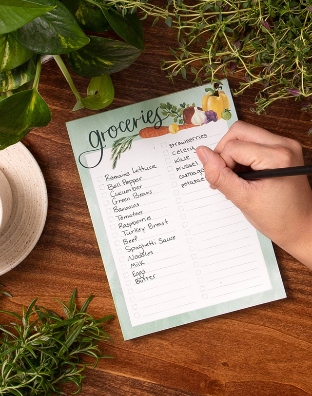 In The Garden Groceries Notepad, 2 of 3