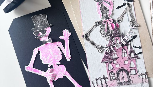 Metal Die Set : Ghost Stories Dancing Skeleton, 3 of 5