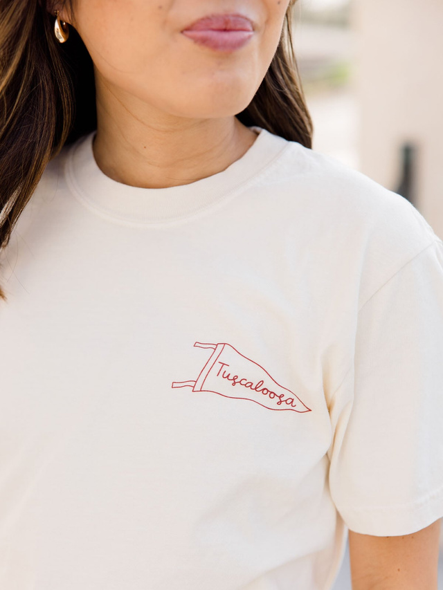 Tuscaloosa Football Game Day Tee - Ivory, 2 of 7