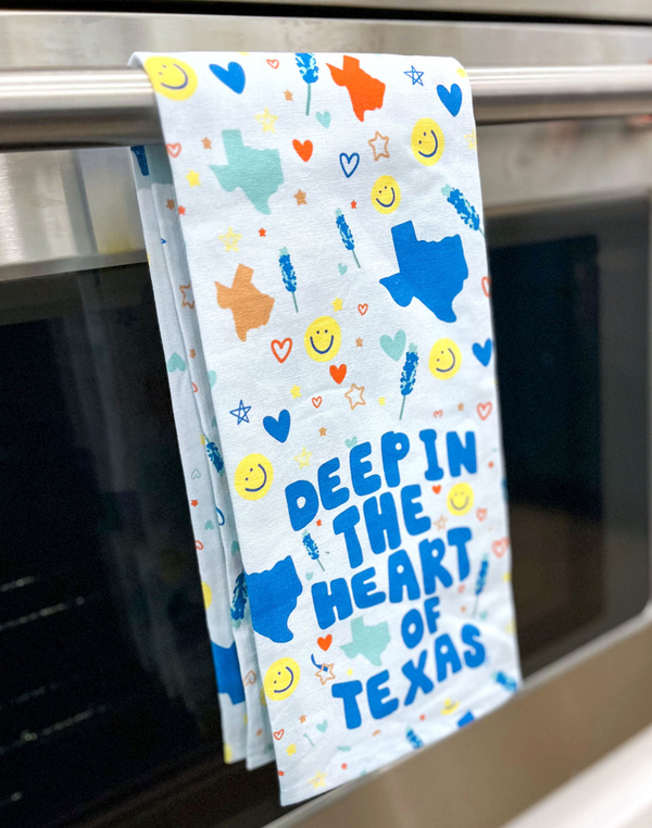 Deep in the Heart of Texas Tea Towel, 1 of 3