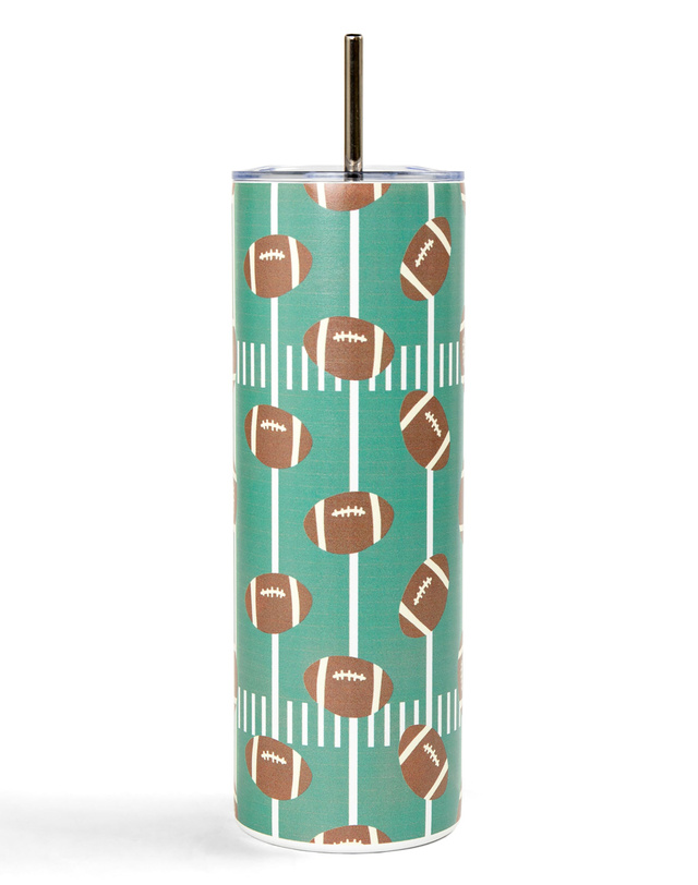 Touchdown Season Football Stainless Steel Tumbler, 4 of 5