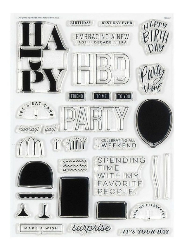 Stamp Set : 6×8 Happy Birthday, 1 of 4
