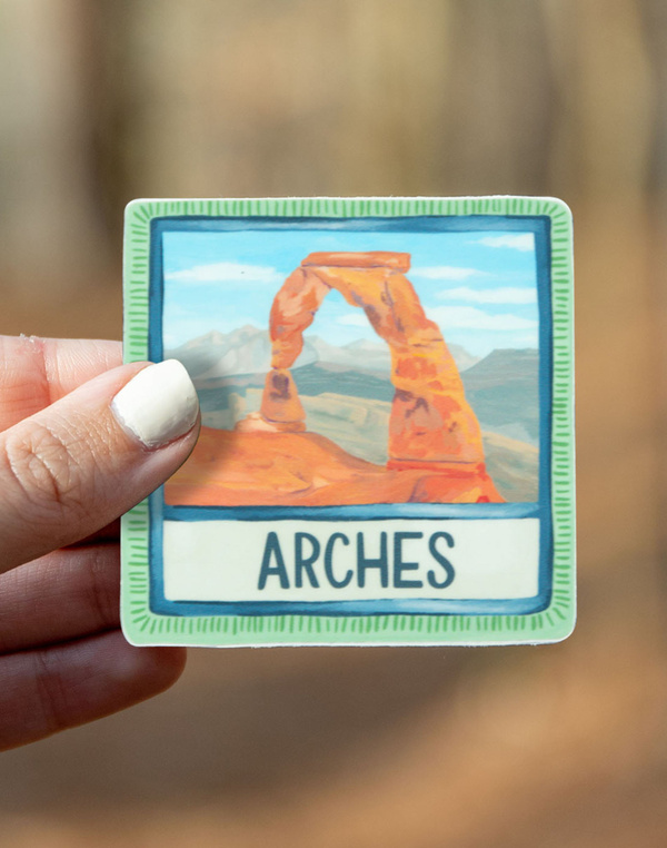 Arches Decal Sticker, 1 of 4