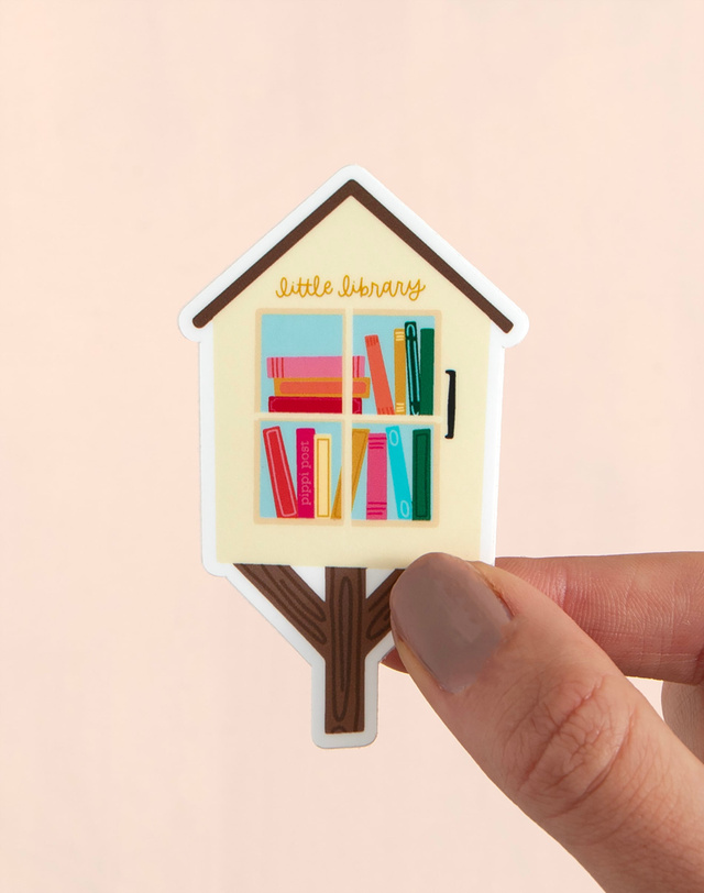 Little Library Decal Sticker, 4 of 5