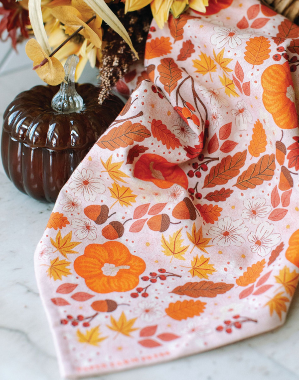 Pumpkin Patch Tea Towel, 2 of 4