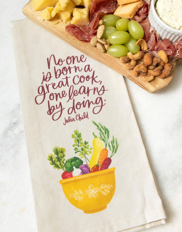 Great Cook Julie Child Kitchen Towel, 1 of 4