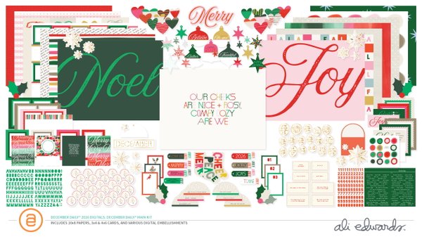 December Daily® 2026 Digital Main Kit, 1 of 1