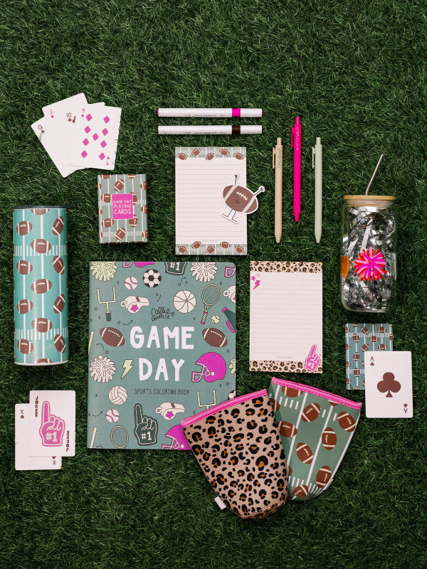 Leopard Print Game Day 4×6 Lined Notepad, 3 of 3