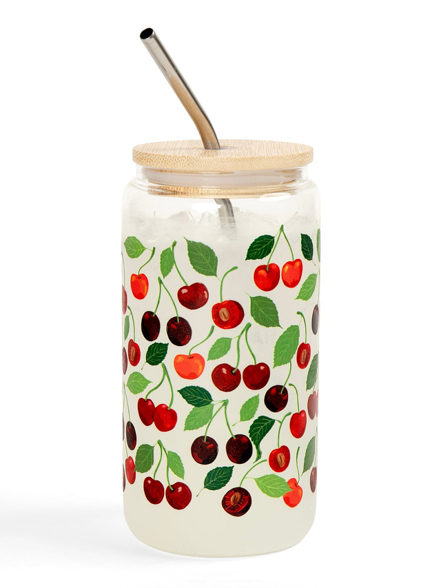 Cherry Grove Glass Can , 1 of 4
