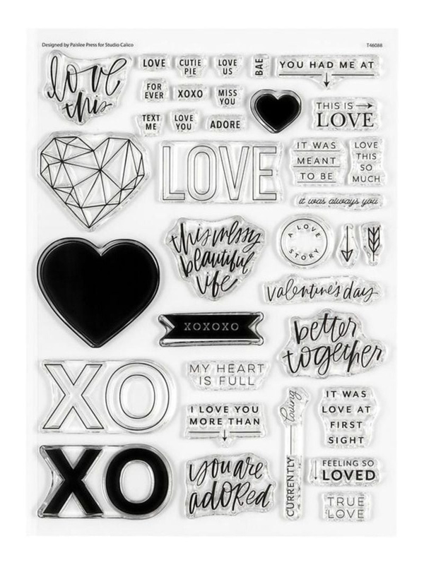 Stamp Set : 6×8 Currently Loving , 1 of 4
