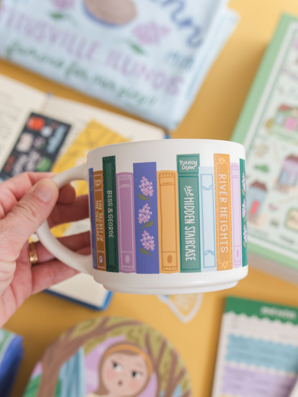 River Heights Books Large Ceramic Mug, 2 of 6