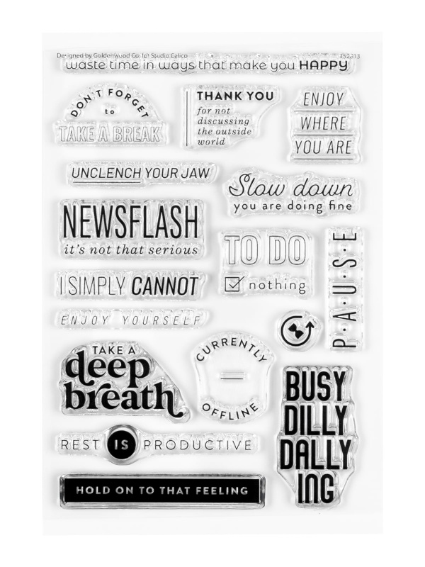 Stamp Set : Slow Down by Goldenwood Co, 1 of 5