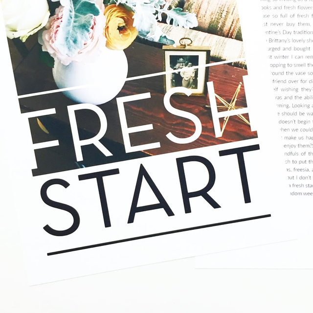 Fresh Start, 2 of 2