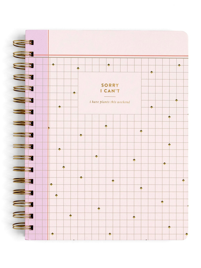 Plant Lover 7×9 Spiral Notebook, 1 of 3