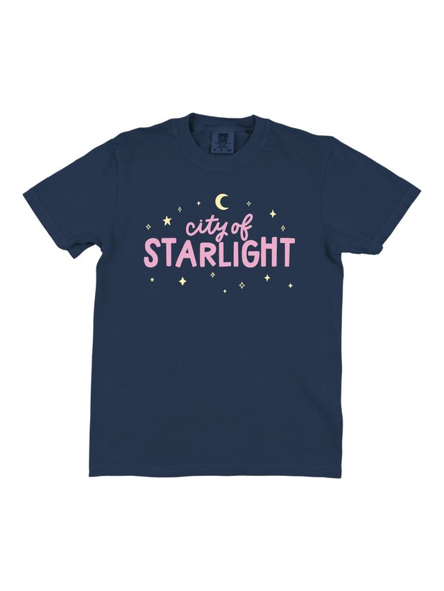 City of Starlight Romantasy Tee - True Navy, 2 of 2