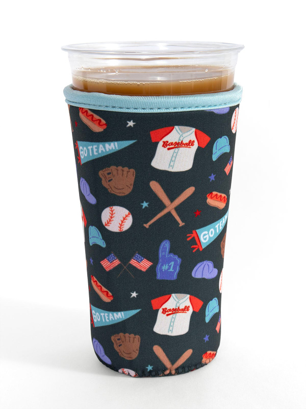 Take Me Out To The Ballgame Baseball Drink Sleeve , 6 of 6