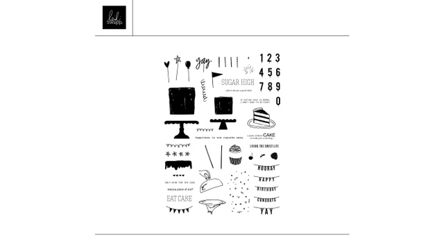 Digital Sweet Treats 6×8 Stamp Set, 1 of 1