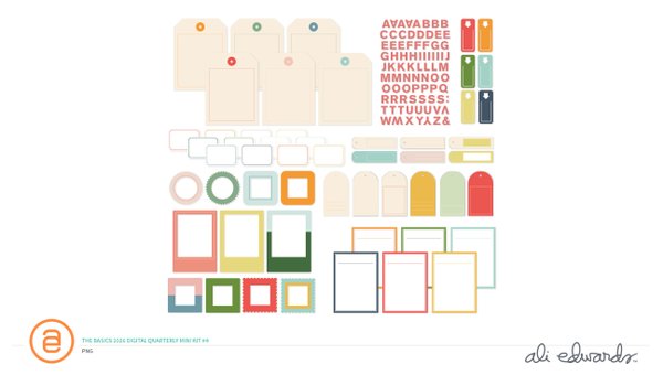 The Basics 2026 Quarterly Digital Mini Kit #4, 1 of 1