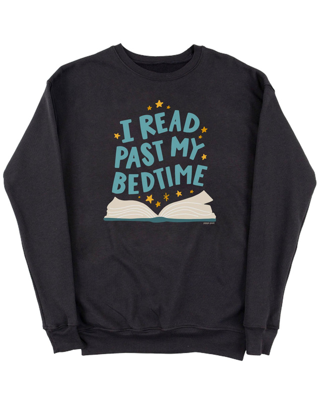 Bedtime Reader Sweatshirt - Dark Gray, 2 of 2