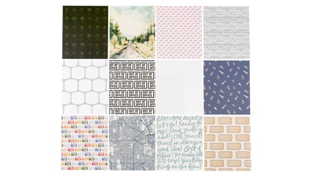 Travel Collection 2026 7×8.25 Specialty Paper Pack, 1 of 4