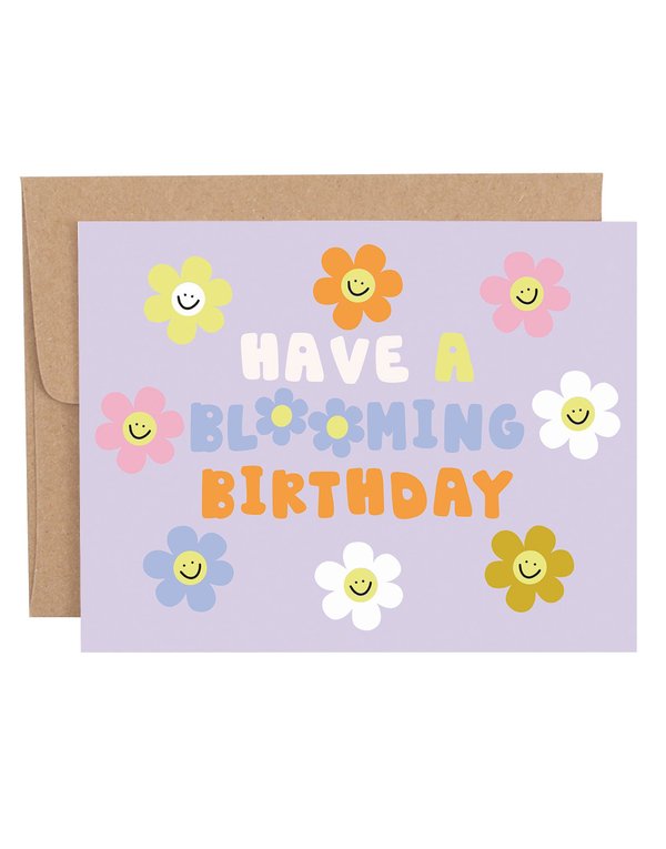Blooming Birthday Greeting Card, 1 of 1