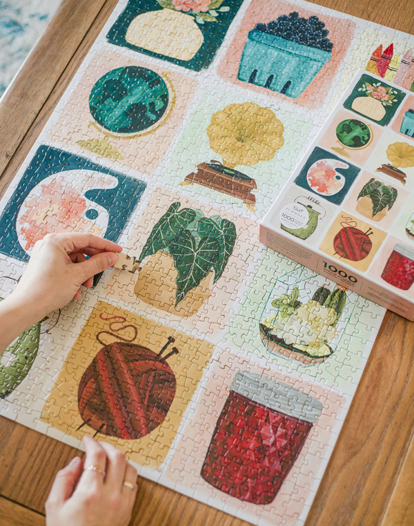 Simple Joys Puzzle - 1,000 Piece Jigsaw Puzzle, 7 of 9