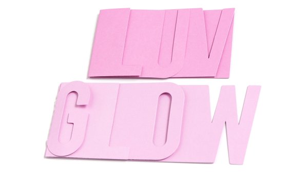 Color Collective Word Stacks - Pinkity, 2 of 3
