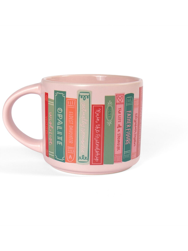 Life of a Book Girl Large Ceramic Mug , 1 of 4