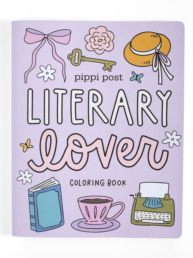 Literary Lover Coloring Book, 9 of 9