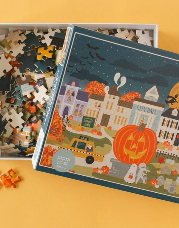 Haunted Nights & Ghostly Lights - 500 Piece Jigsaw Puzzle, 4 of 12