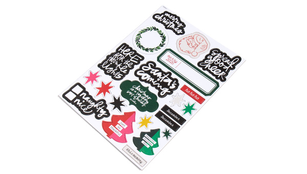 December Daily® 2026 6×8 Chipboard Sheet, 2 of 3