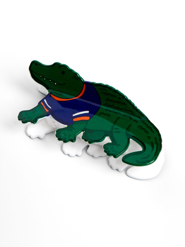 Gainesville Football Game Day Claw Hair Clip, 3 of 6