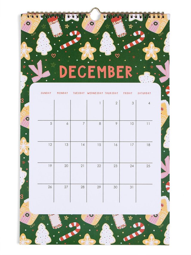2027 Spiral Hanging Wall Calendar, 4 of 4