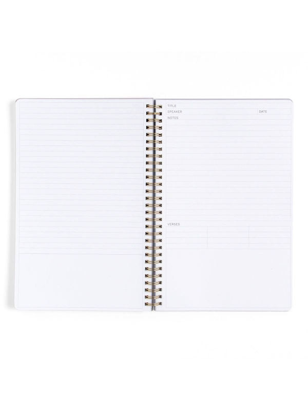 Happy Daisy Bible Study Spiral Notebook with Reference Maps by Callie Danielle, 4 of 9