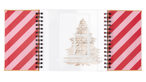 Jolly Holiday Gate Fold Notebook, 2 of 3