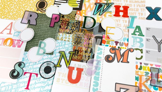 Scrapbook Kit - Alphabet, 2 of 5
