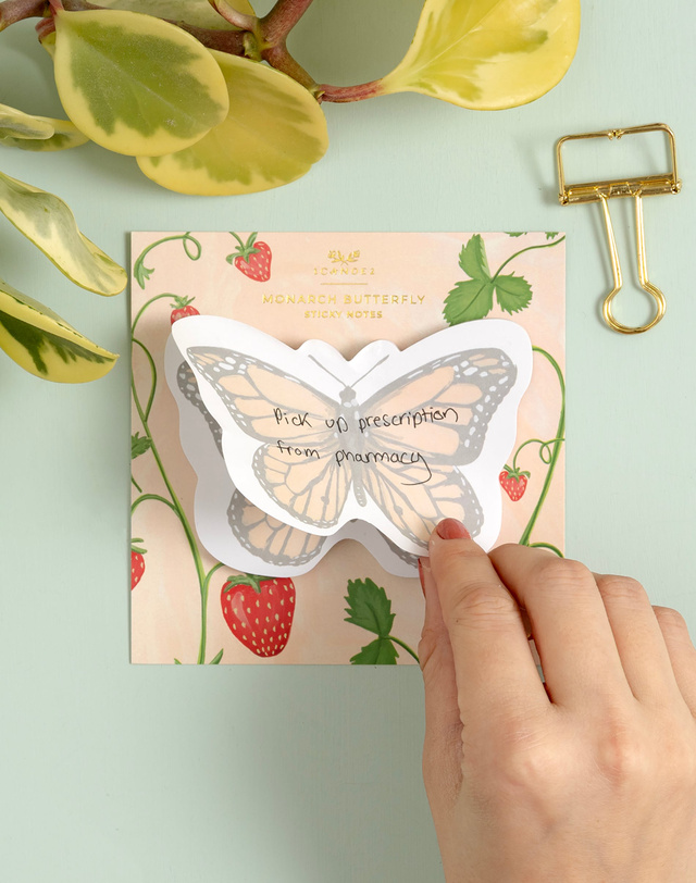 Monarch Butterfly Sticky Notes, 3 of 3