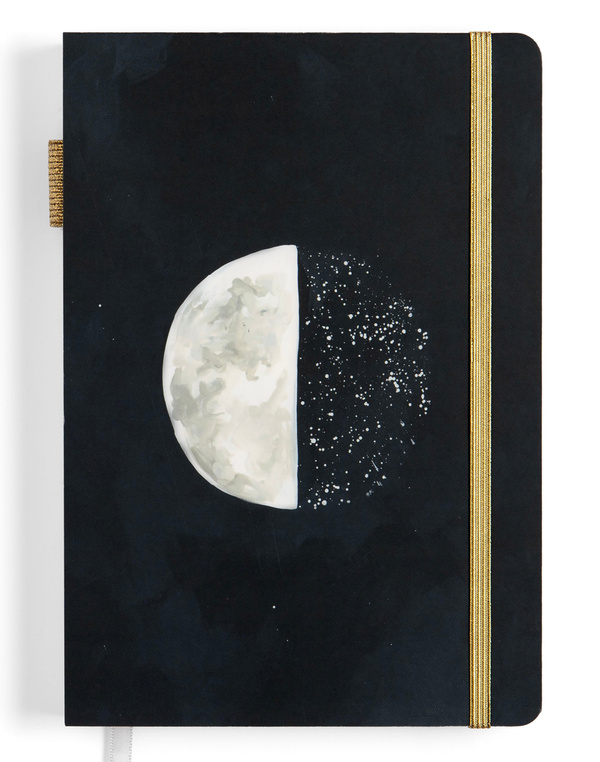 Speckled Moon Blank Lay Flat Journal, 5 of 6