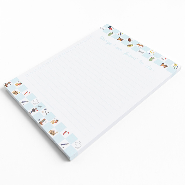 Texas Western Checkerboard Notepad, 2 of 3
