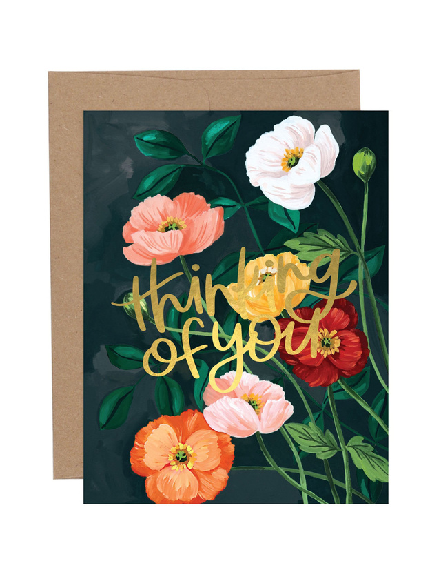 Pacifica Thinking Of You Greeting Card, 1 of 1