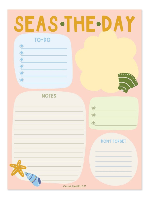 Seas The Day 6×8 Notepad, 1 of 5