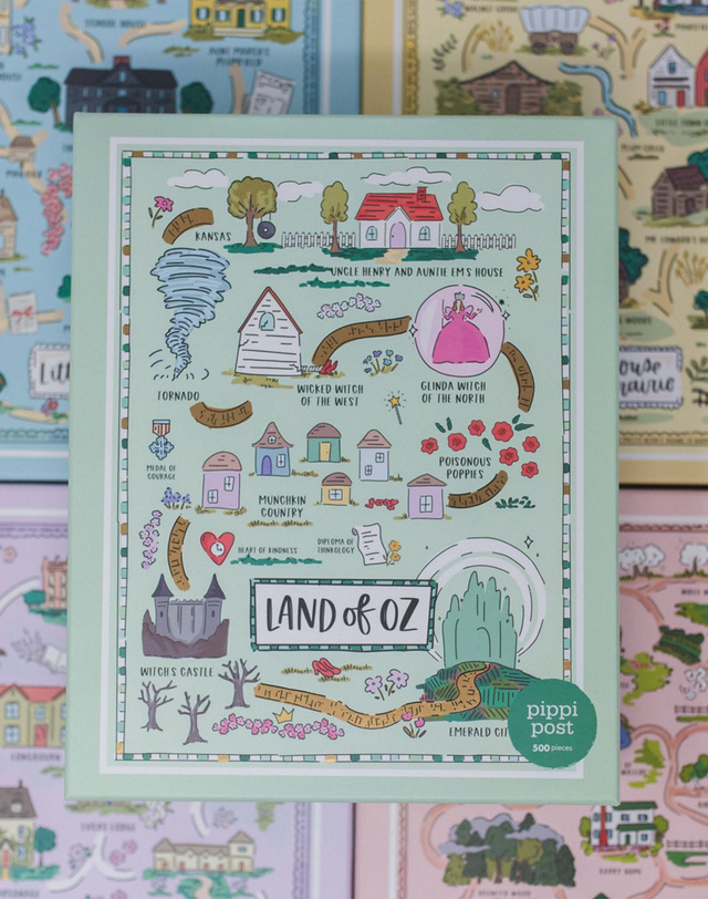 The Wizard of Oz Map - 500 Piece Jigsaw Puzzle, 5 of 8